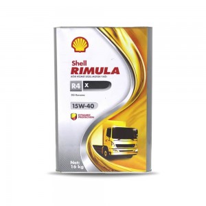 Shell Rimula R4 15W-40 3-Piece 16 Kg Protection Engine Oil