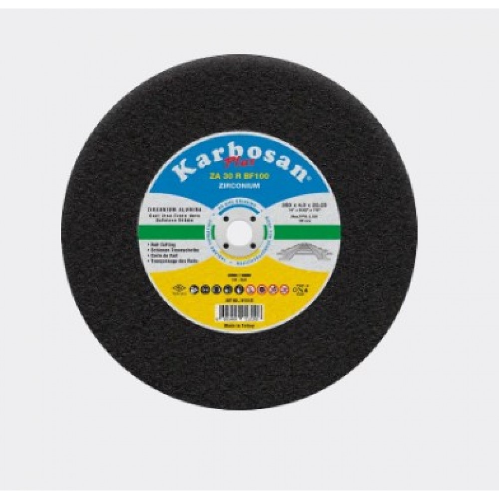 Zirconium Plus Rail Cutting Discs