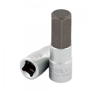 İzeltaş 1/4'' Socket Flat Bit 8 Mm