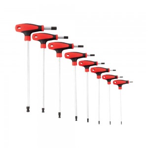 İzeltaş T Type Round Head Allen Key Set 8 Pieces
