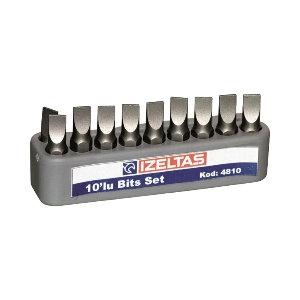 İzeltaş Düz Bits Uç Set 0.8X5.5 (25 Mm) İzeltaş Düz Bits Uç Set 0.8X5.5 (25 Mm)