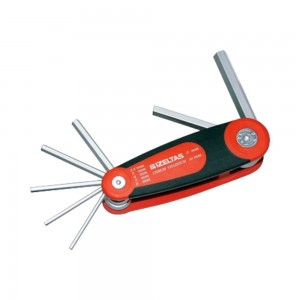 İzeltaş Kaset Allen Anahtar Takımı 7 Parça (1,5Mm-6Mm)
