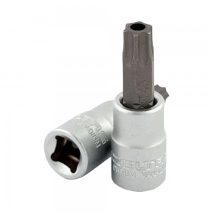 İzeltaş 1/4'' Socket Star Hole Torx Bit Tr27