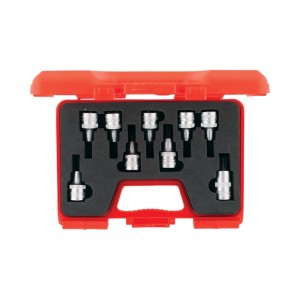 İzeltaş 1/2'' Socket Torque Bit Set (60mm - 9 Pieces)