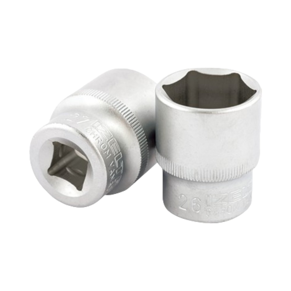 İzeltaş 1/2 Altı Köşe 10 Mm Lokma Anahtar