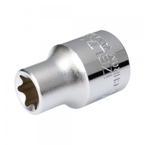 İzeltaş 1/2'' Star (Torx) Lokma Anahtar E-10