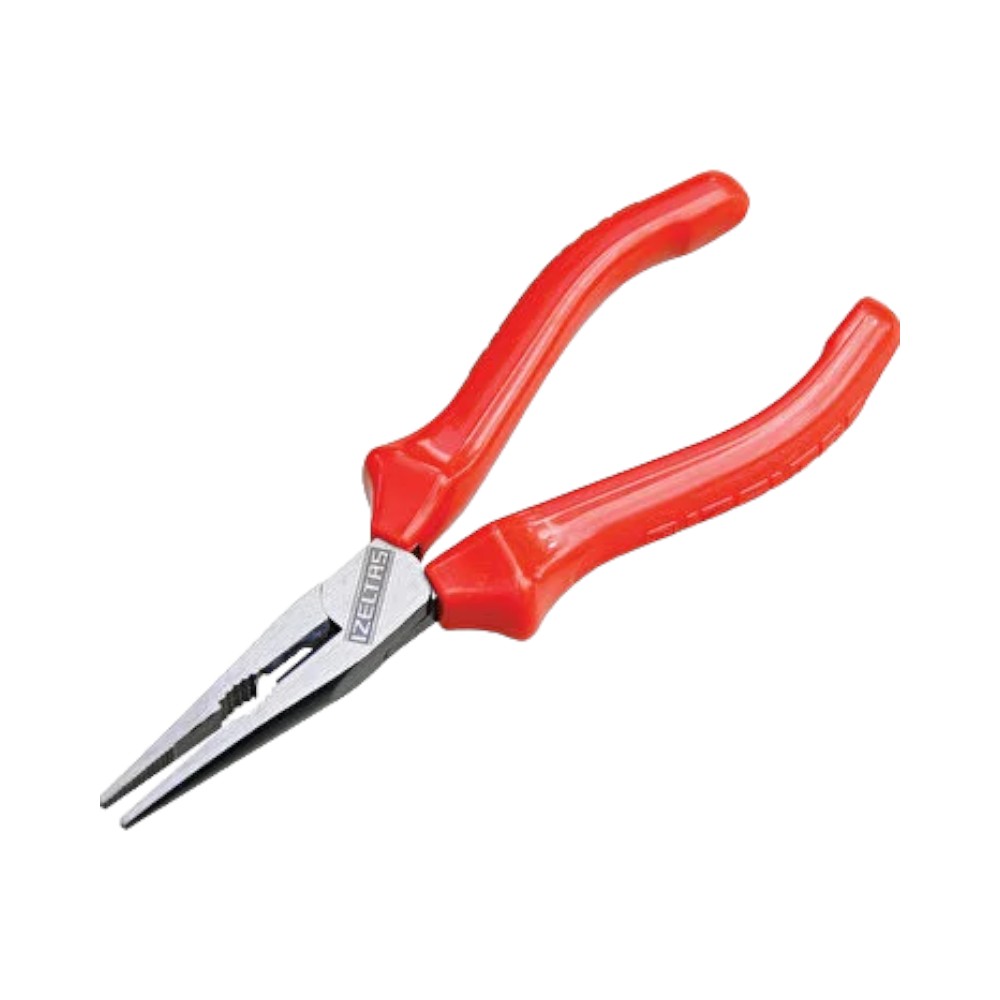 İzeltaş 140 mm Long Nose Pliers Flat Tip Kraft