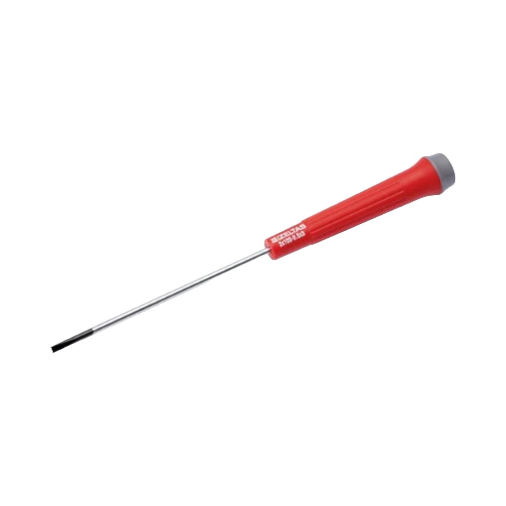 İzeltaş Elektronikçi Tip Klemens Düz Uçlu Tornavida 2.5X60
