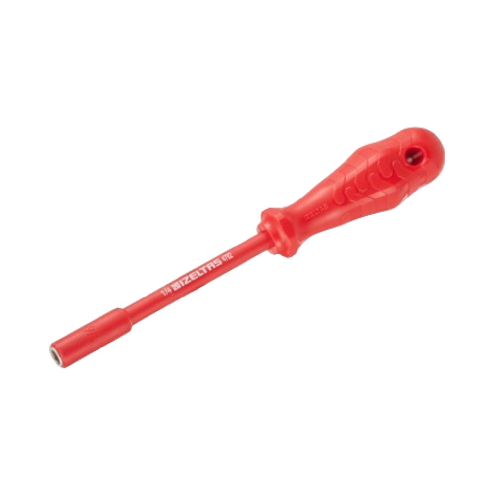 İzeltaş 1000V Bayonet Insulated Magnetic Bit Holder Screwdriver 6.3X120