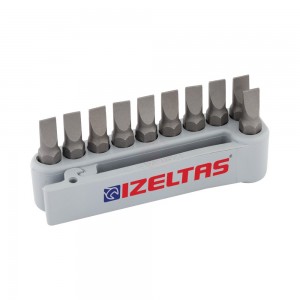 İzeltaş Flat Bit Set 0.6X4.5 (25 Mm)