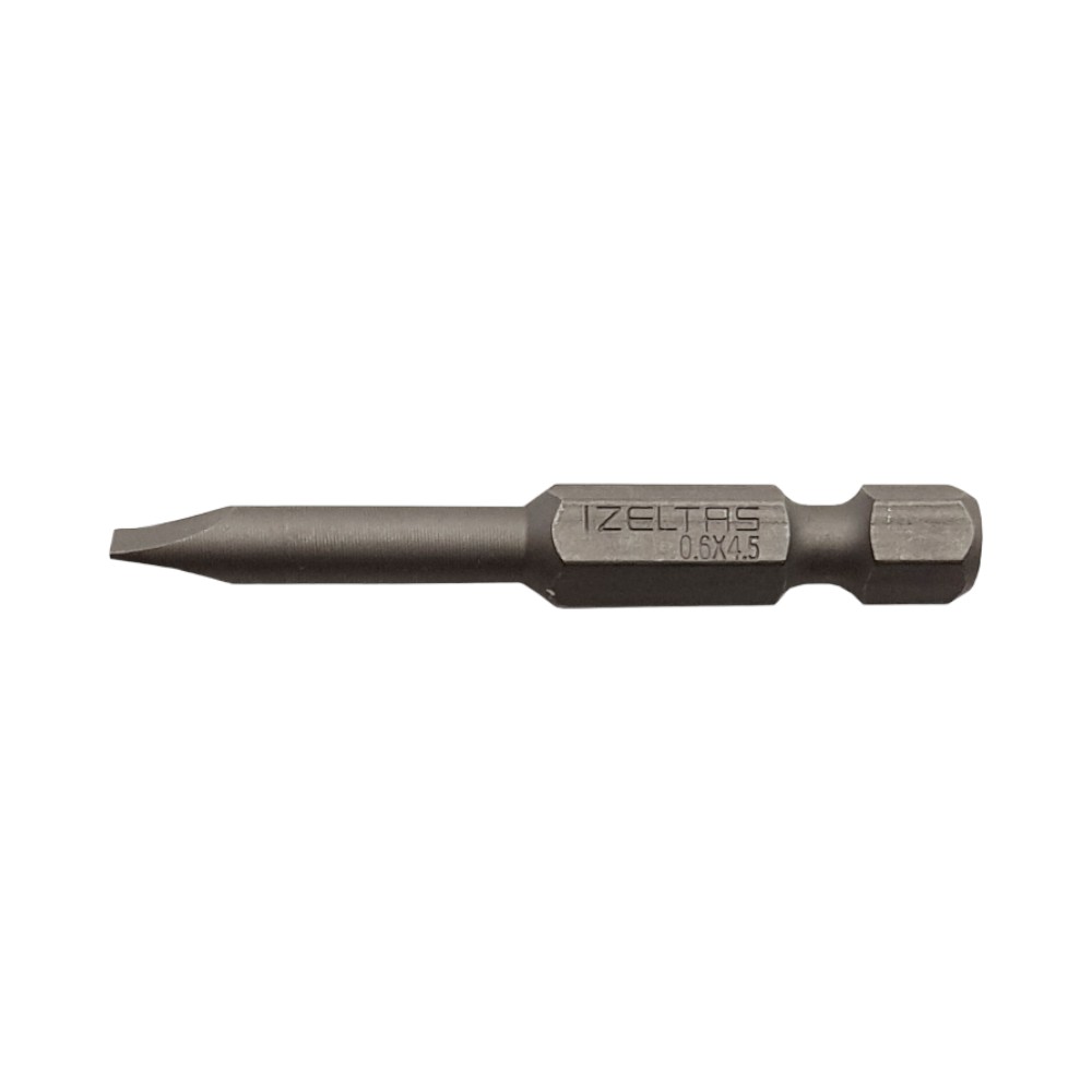 İzeltaş Flat Bit 0.6X4.5 (50Mm) İzeltaş Flat Bit 0.6X4.5 (50Mm)