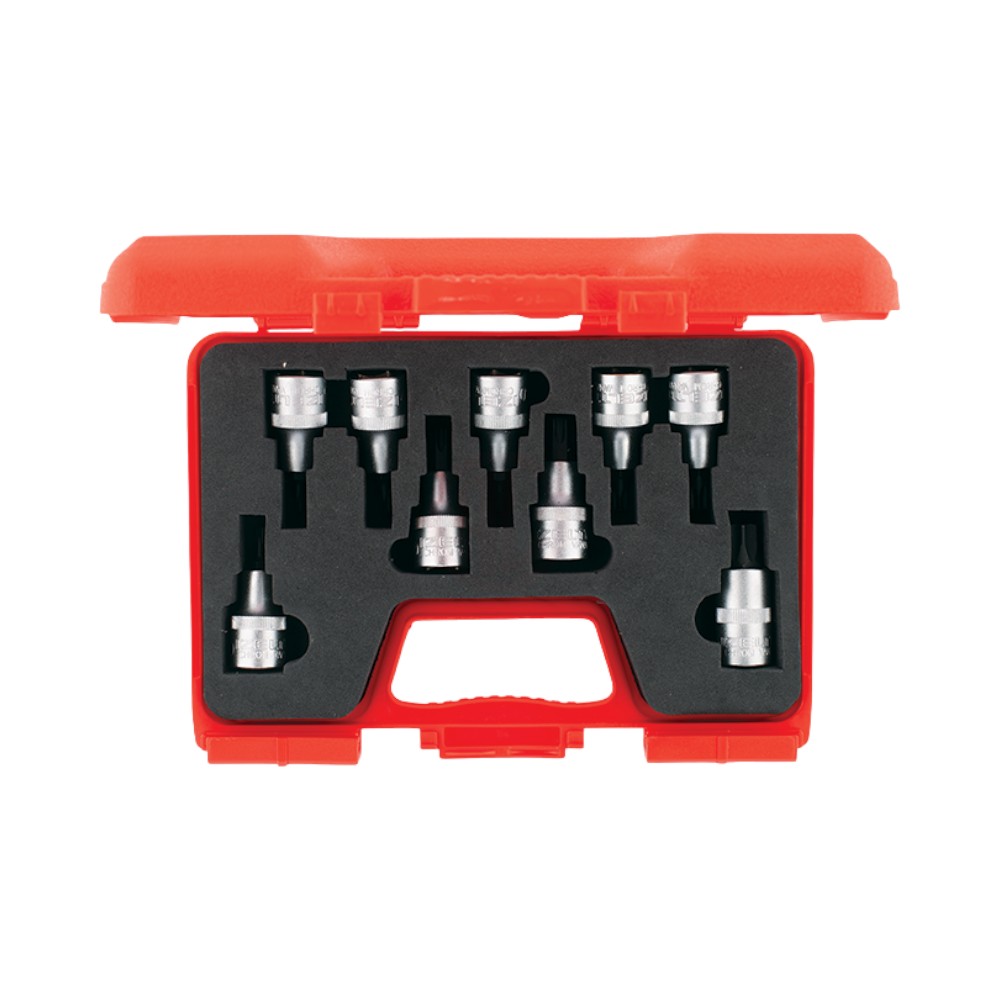 İzeltaş 1/2 Lokmalı Tork Uç Takımı (60Mm - 9 Parça)