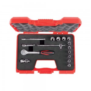 İzeltaş 1/4'' Altı Köşe Lokma Anahtar Takımı 15 Parça