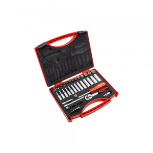 İzeltaş 1/4&Quot; Altı Köşe Lokma Anahtar Ve Bits Set 48 Parça