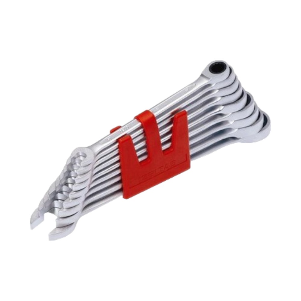 İzeltaş Cırcır Kombine Anahtar Takımı 10 Parça İzeltaş Ratchet Combination Wrench Set 10 Pieces