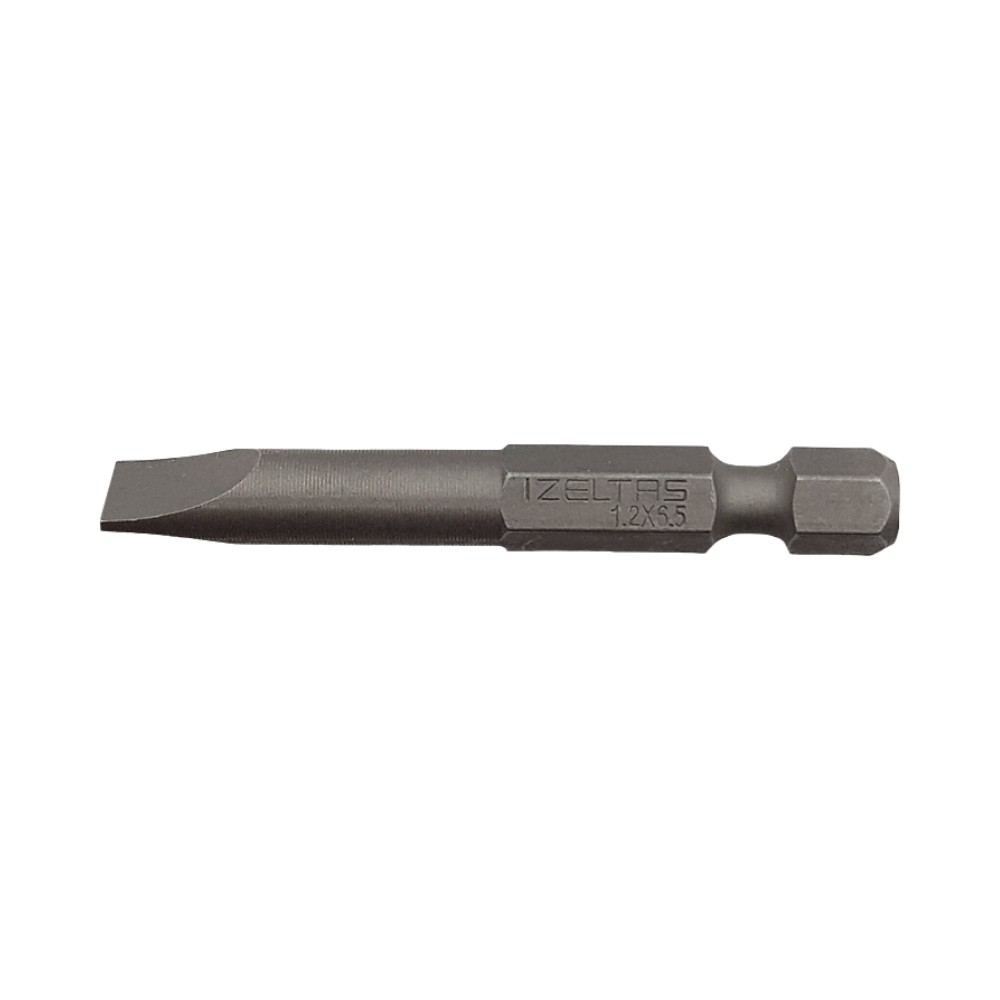 İzeltaş Düz Bits Uç 1.2X6.5 (100 Mm) İzeltaş Flat Bit 1.2X6.5 (100 Mm)