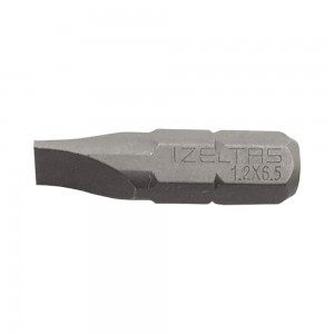 İzeltaş Flat Bit 1.2X6.5 (150 Mm)