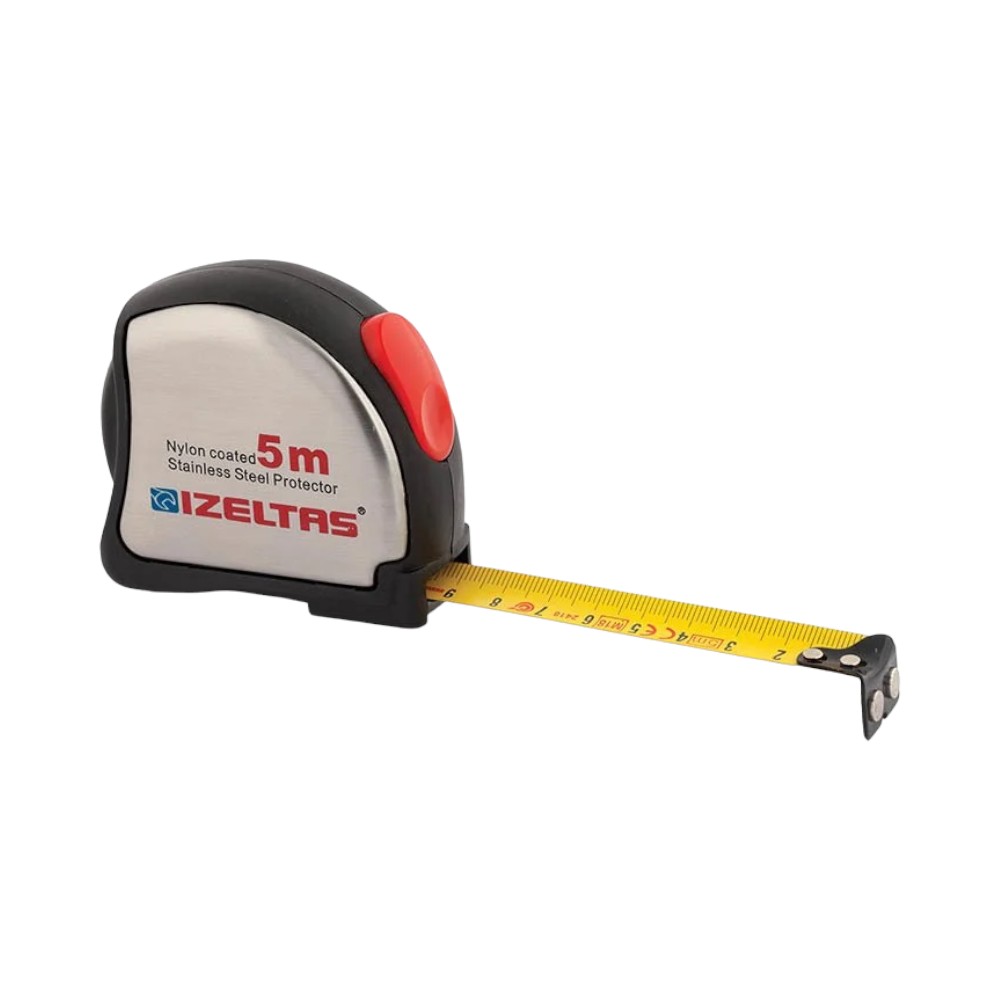 İzeltaş Krom Şerit Metre 5 M