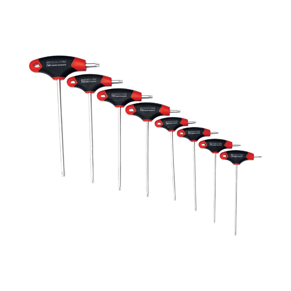 İzeltaş T Tipi Torx Allen Anahtar Takımı 8 Parça İzeltaş T Tipi Torx Allen Anahtar Takımı 8 Parça