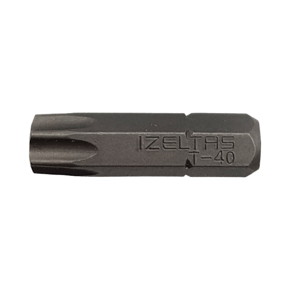 İzeltaş Torx Bits Uç T 40 (25 Mm) İzeltaş Torx Bit T 40 (25 mm)