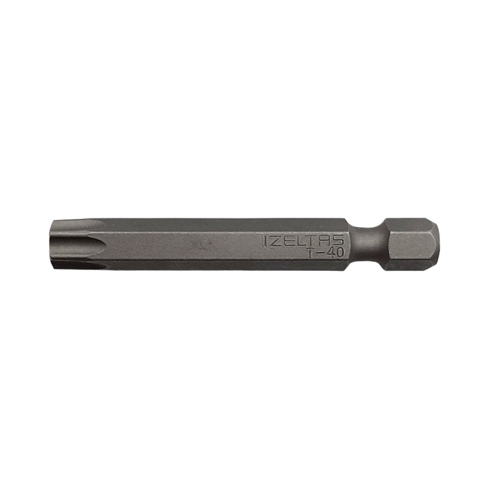 İzeltaş Torx Bits Uç T 40 (50 Mm) İzeltaş Torx Bit T 40 (50 Mm)