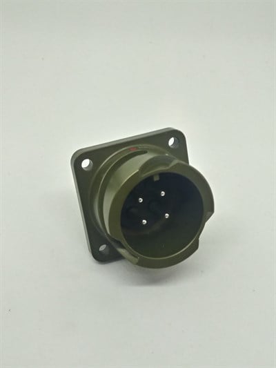 KDB02E 18-4P BAYONET PANEL TİPİ ASKERİ KONNEKTÖR